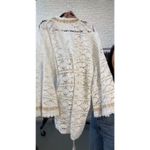 Free People Bell Sleeve Lace Duster in Ivory, One Size, New with Tag MSRP $128 Photo 7
