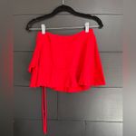 Avidlove  Red Wrap Salsa Mini Skirt Women’s Sz S EUC Photo 1