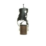 Schutz  Monik Leather Lace-Up Block Heel Sandals Photo 4