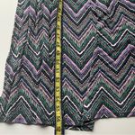 Loveappella  Purple and Black Chevron Maxi Dress Photo 7