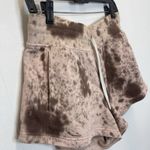 Lululemon  Size 8 Inner Glow High Rise Lounge Athleisure Shorts Marble Tye Dye Photo 1