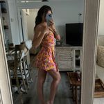 ZARA Floral Crop Top And Wrap Skirt Matching Set Photo 4