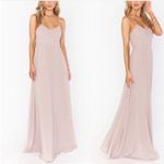 Show Me Your Mumu NWT Faith Maxi Dress in Dusty Blush Crisp S Photo 3