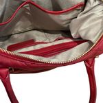 Michael Kors Red Quilted Leather Satchel bag/ handbag Crossbody bag Photo 11