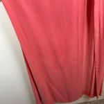 Lovers + Friends NWT Anzen Gown Sz Large Coral Pink Strapless Maxi Slit Wedding Photo 1