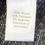 Donna Karan Sleepwear collection Gray marl Women's lounge Top NEW Size LARGE Photo 7