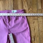 Cosmic Blue Love NWT Flamingo Pink Cropped Jeans Size 29P Photo 3