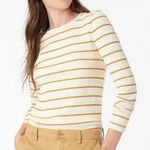 J.Crew  Slim Perfect Ribbed‎ T-shirt in Stripe 3X Photo 0
