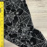 No Boundaries Black with White Spider & Web Print Soft Fleece Jr Size L (11-13) Photo 9
