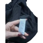 James Perse Black Ruched Tank Dress Sleeveless Bodycon Midi Dress Women's Photo 8