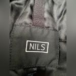 NILS Black Iridescent Ski Snow Jacket, Size 14 Photo 8