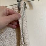 Bleuh Ciel 🌞 Cream Colored Crocheted Lace Overlay Shorts MBG Photo 5