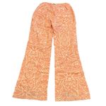 Roxy Medium Oceanside Print Drawstring Linen Blend Pants Photo 3