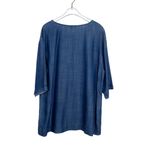 Tommy Bahama Chambray Blouse Blouse Denim Blouse Photo 2