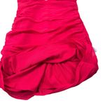 ASOS NWT  Design Red Sweetheart Bust Ruched Shirred Slim Mini Dress Size 4 Photo 8