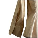 Banana Republic Top Women S Gold Collar V-Neck Long Flared Sleeve Button Up Photo 3