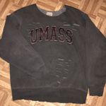 Furst of a Kind Distressed Vintage UMass Sweatshirt Photo 0