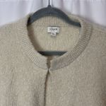 J.Crew Factory Bouclé Lady Cardigan Sweater Open Front XL Wool Alpaca Casual Photo 2