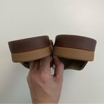 Spenco Sandals Dawn Slide Slip On Slipper Leather Comfort Travel Ostrich Purple Size 8.5 Photo 8