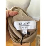 NWT La Ligne Danny Tan Silk & Cashmere Blend Long Sleeve Turtleneck Size XL Photo 5