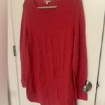 Eileen Fisher  Organic Cotton Pink Tunic Dress Size Large Photo 2