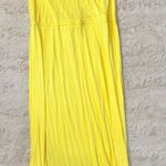 New York And Company Yellow Maxi Dress In Size Medium Photo 6
