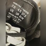 Keds  Vollie Sneakers Women’s Walking Shoes Size 7 Black Canvas Suede Tie Up Soft Photo 5