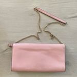 Valentino Garavani Valentino Demilune dusty pink leather chain shoulder clutch bag Photo 4