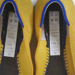 Rothy's  Shoe Size 5.5 Yellow Rubber Woven Pointed Toe closed heel Shoes Photo 3