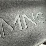 Mango MNG  Women's Black Knot Slip On Platform Flats Mules Sandals Size 39 US 8.5 Photo 7