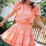 Krewe  Du Q Kos coral eyelet dress medium new with tags Photo 0