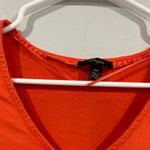 cupio  Coral Vneck 3/4 Sleeve Shirt Small S Photo 1