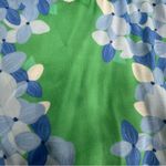 EMILY MCCARTHY daphne dress in hydrangea stripe sz L Green Size L Photo 8