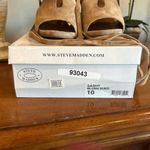 Steve Madden Suede Sashy Lace-Up Heels – Blush Beige, Size 10 Photo 1