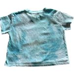 Nickelodeon RUGRATS Cropped TEE Shirt Small Teal Tie Dye Cartoon Characters Photo 2
