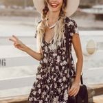 Spell gypsy dancer black baby doll style mini dress Photo 2