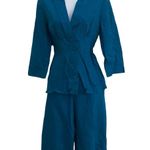 Spenser Jeremy Linen Blend Outfit Blue Size M Photo 0