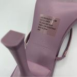 Steve Madden Aislinn Lilac Satin Strappy Rhinestone Detail Slip-On Sandals 8.5M Photo 6