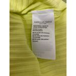 American Eagle Cropped Henley Cami M NWT Yellow Size M Photo 3