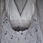 Lucy Love  Blue and White With Anchors Halter Style Top Photo 6