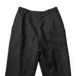 Vintage Valentino Boutique Wool Dress Trouser Pants Black Size 6 Photo 2