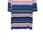Lilly Pulitzer Lilly‎ Pulitzer Women's Dress Swim Stripe Bay Knit Key Hole Back Pink/Blue Small Photo 9