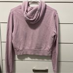 Brandy Melville  Chrystal Hoodie in Lilac/Lavender Photo 2