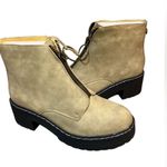 Seven7  Zoe Platform Bootie Boots in Tan Size 9 new with box Photo 3