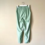 Like an angel  | Green Tapered Leg Paper Bag Faux Leather Pants Sz M Photo 4