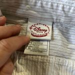 Disney  Store Women's Size XL‎ Pin Stripe Button Up With Minnie Mouse On Back Photo 2