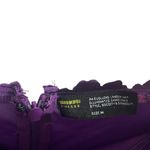 NWOT Finesse Nessa Floral Print Mesh Maxi Dress in Purple/Pink Size M Purple Size M Photo 9