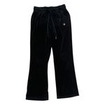 Paris Hilton Track Pants Sweatpants Velour Velvet Y2K Black Women's Size Medium Photo 1