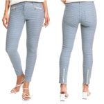 J. McLaughlin Baxter Jeans Micro Aegean Link Print Zipper Ankles - Sz 6 💚🎀 Photo 6