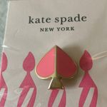 Kate Spade : Cream & Pink Brooch/Pin- Gold Tone Photo 2
